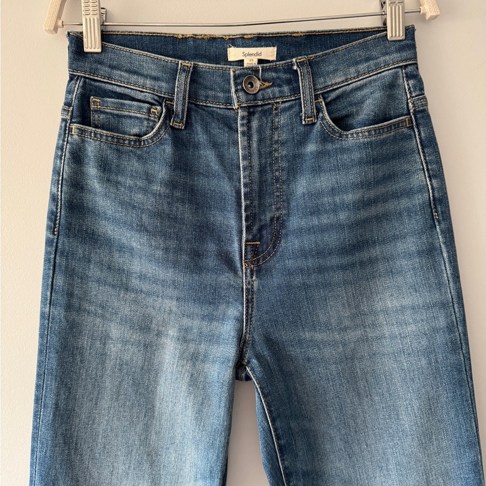 Splendid High-Rise Bootcut Jeans - Organic Cotton Blend - Size 25 - Picture 8 of 16
